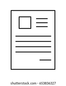paper document file web icon vector symbol  design. Beautiful illustration isolated on white background
