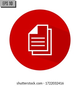 Paper or Document Icon Design Vector