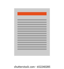 paper document icon image 