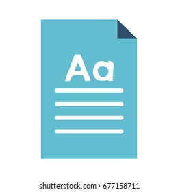paper document icon image 
