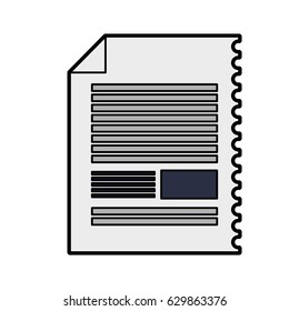 paper document icon image vector illustration design 