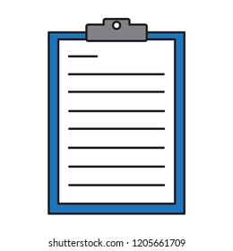 Paper document icon vector. Business concept