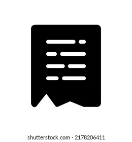 Paper, document icon vector illustration logo template for many purpose. Isolated on white background.