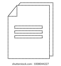 paper document isolated icon