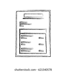 paper document isolated icon