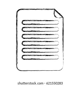 paper document isolated icon