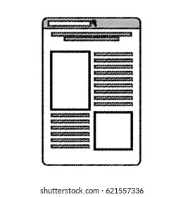 paper document isolated icon