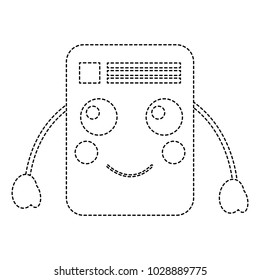 paper document kawaii character note