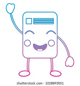 paper document kawaii character note