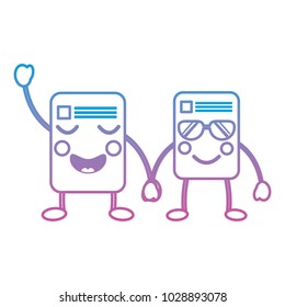 paper document kawaii character note