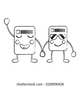 paper document kawaii character note
