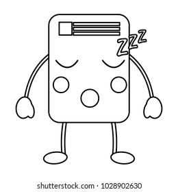 paper document kawaii character note