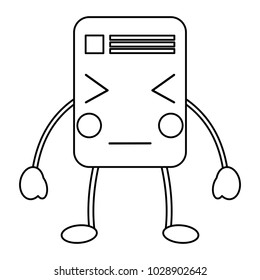 paper document kawaii character note