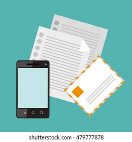 paper documents office related items icon