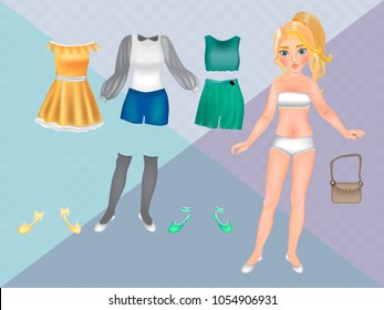 free printable paper dolls and clothes