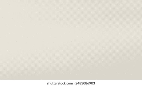 Paper ecru eggshell texture. Cream vintage grunge background with speckles, flecks and particles. Light rice craft paper backdrop. Vector illustration