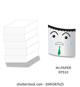 Paper emotion shock form work