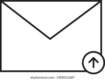 paper envelope letter isolated vector message blank open illustration