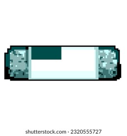 paper eraser game pixel art retro vector. bit paper eraser. old vintage illustration