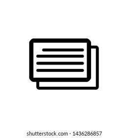 Paper file icon. Archive sign