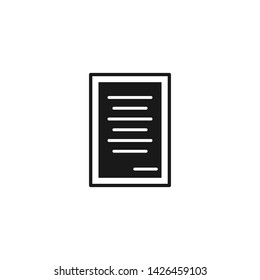 Paper and Files Icon Logo Vector