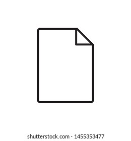 paper flat icon vector illustration
