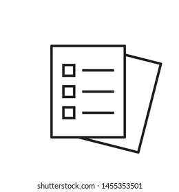 paper flat icon vector illustration