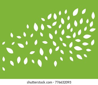 Fondo floral de papel