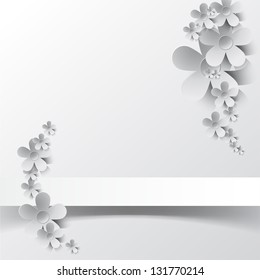 PAPER FLOWERS BACKGROUND