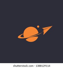 Paper Fly logo template for any business