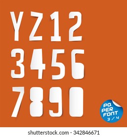 Paper Font