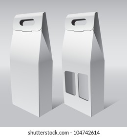 Paper food cardboard package