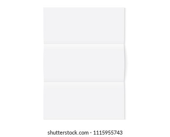 paper format A4 mock up vector