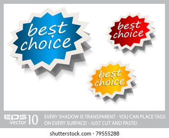Paper gear style tags or speech bubbles with transparent shadows. You can place it on every surface, just copy and paste! - Powered by Shutterstock - Get 15% off with code: PIKWIZARD15