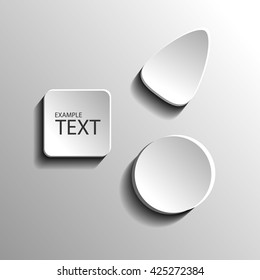paper geometric banner background