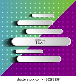 paper geometric banner background