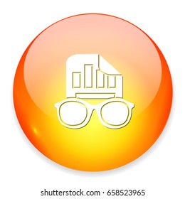 paper and glasess icon