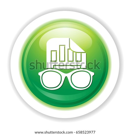 paper and glasess icon