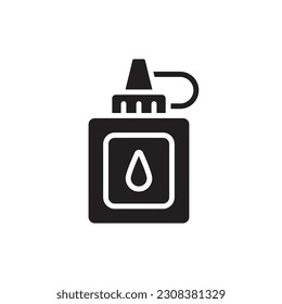 Paper Glue Filled Icon Vector Illustration