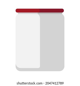 Paper glue illustration flat design