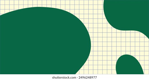 Paper grid lines background, blackboard, copy space for text. Vector illustration
