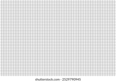 paper grid square graph line texture of note book blank for notes. graph paper. seamless pattern. architect background. Vector illustration. Eps file 4.