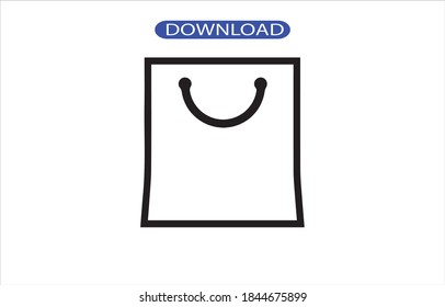 paper grocery icon, clean and solid look.