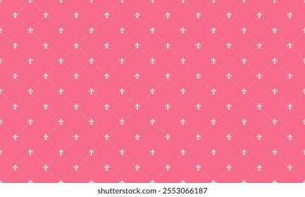 Paper grunge from drawing beauty. Baroque festive to material background. Lilly medieval for symmetric elegant. Heraldry repeat on abstract fleur-de-lis.