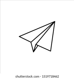 27,369 Black white paper plane Images, Stock Photos & Vectors ...