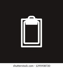 paper holder icon. paper holder vector design. sign design