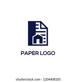 paper home 1 logo design