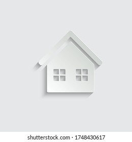 icono de inicio de papel - vector negro