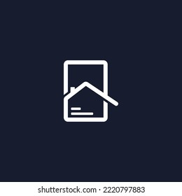 paper and home logo template