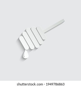 icono de miel vector de miel 